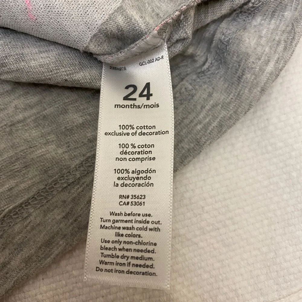 💙2/$15 Carter’s T Shirt 24m Cap Sleeve PelicanNWT - Picture 6 of 6